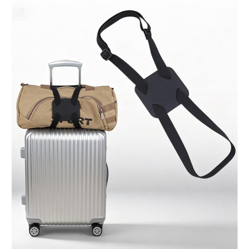 Leather Strap Quick Release - Correa elástica ajustable para equipaje, color
