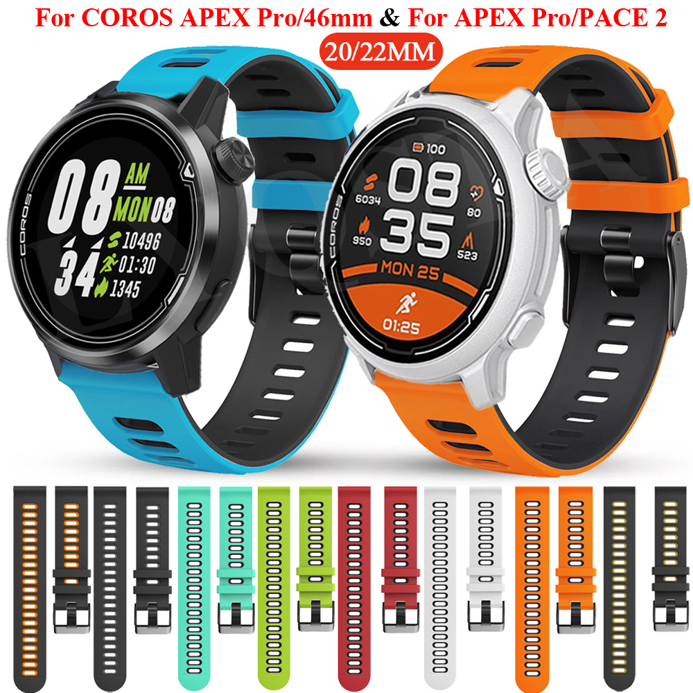 Silicone Watch Band 22Mm - Correa de silicona para reloj deportivo,