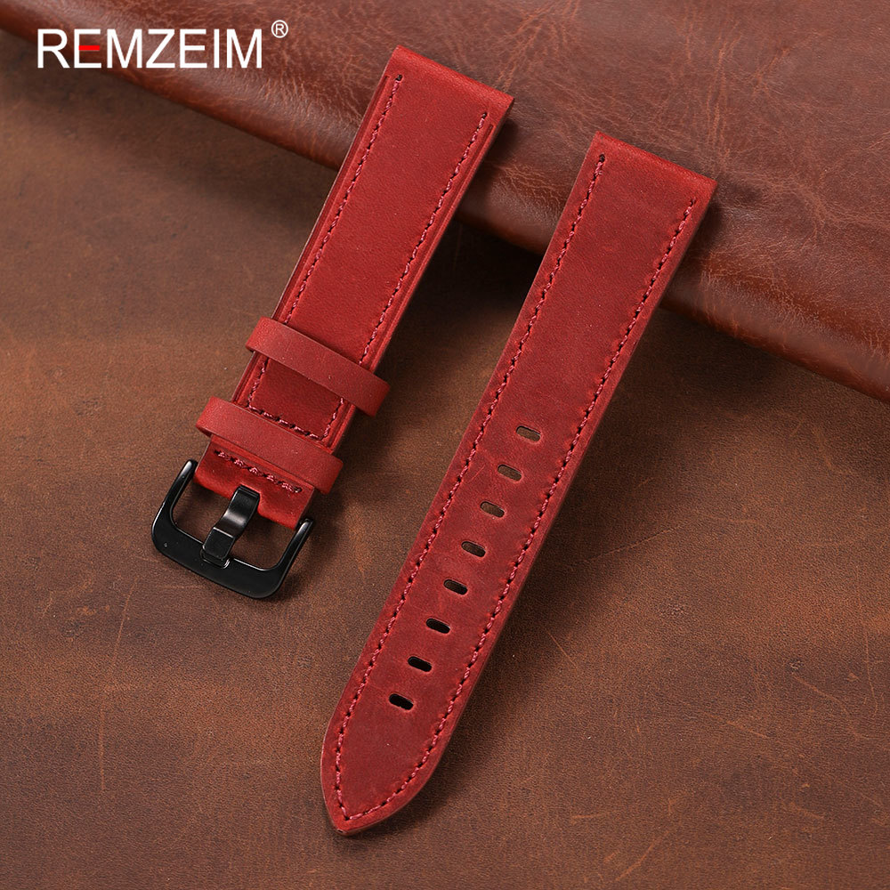 Suede Strap Watch - Correa de Reloj Clásica para Hombre