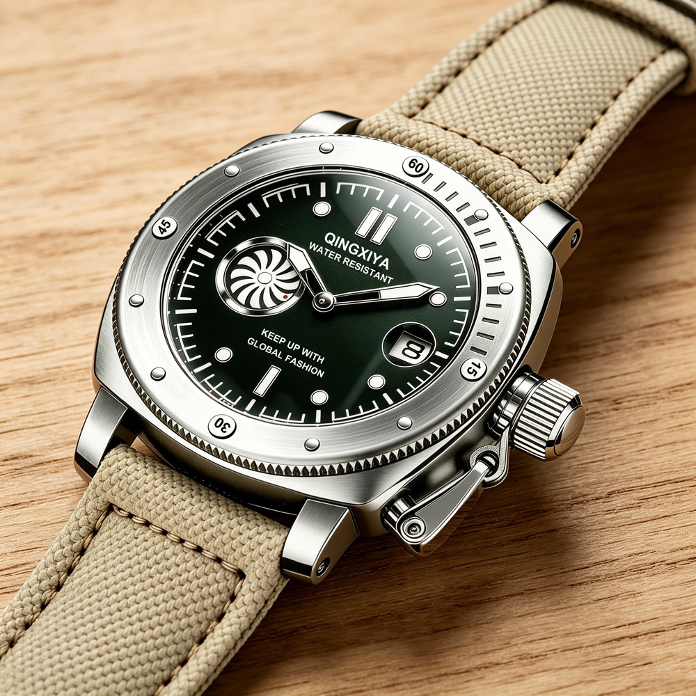 Canvas Strap Watch - Relojes de Cuarzo con Correa de
