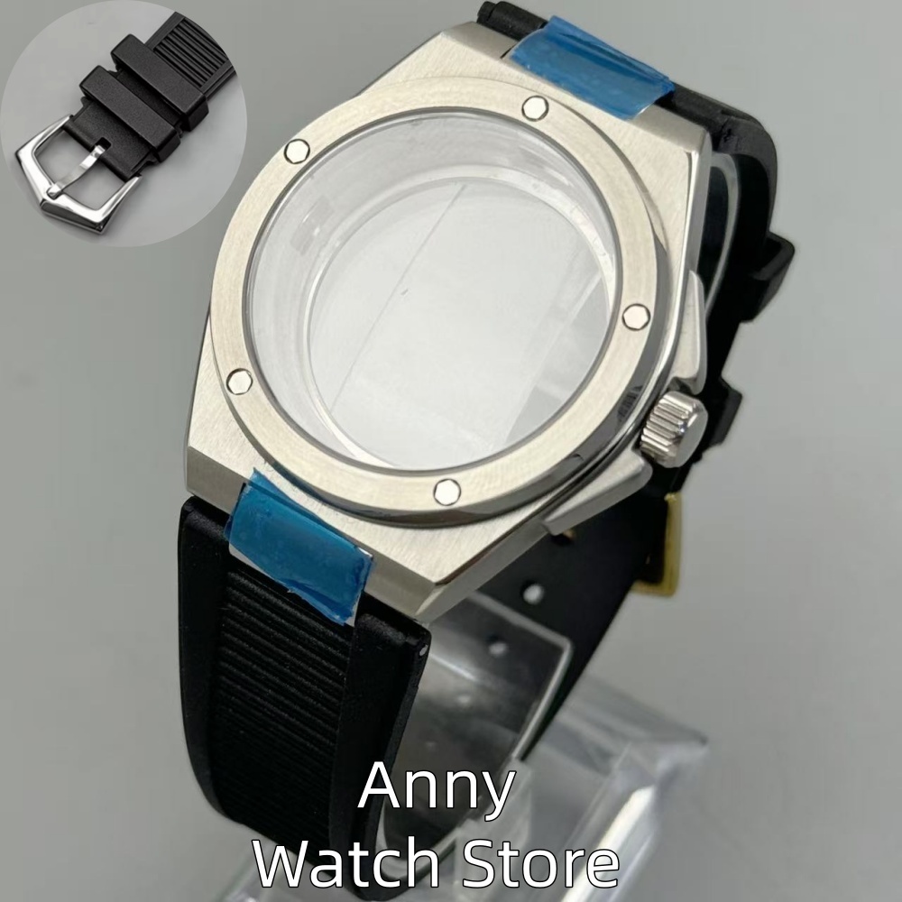 Rubber Strap Diver - Caja de reloj para hombre de
