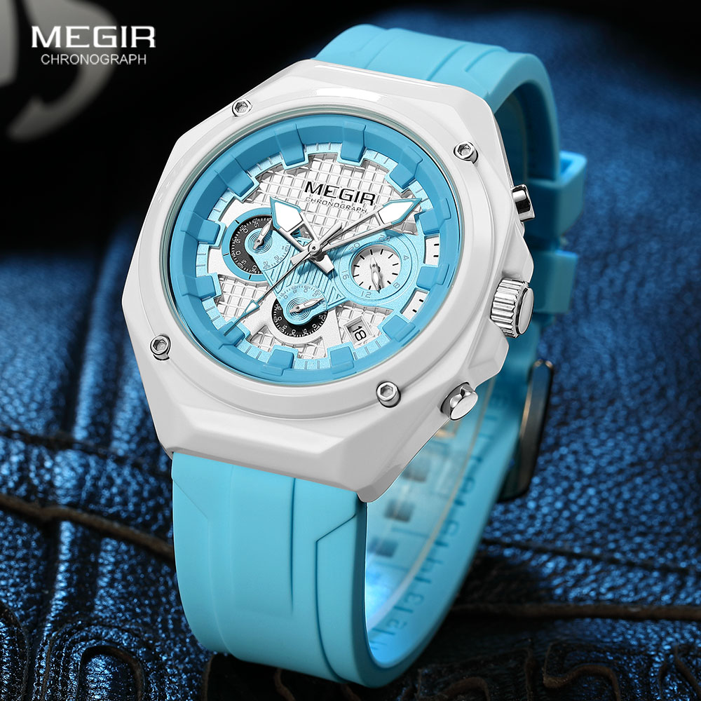 Silicone Band Women - MEGIR nuevos relojes deportivos de cuarzo