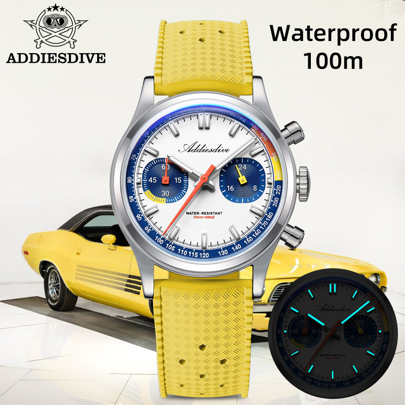 Rubber Strap Diver - Relojes de pulsera ADDIESDIVE de cuarzo