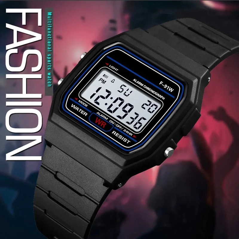 Silicone Band Women - Relojes Deportivos Digitales LED para Hombres,