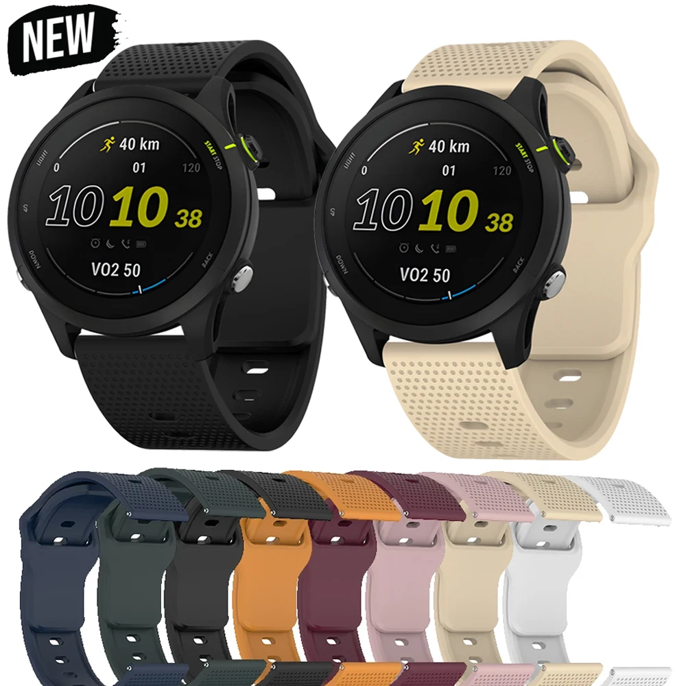 Silicone Watch Band 22Mm - Correa de reloj de silicona de
