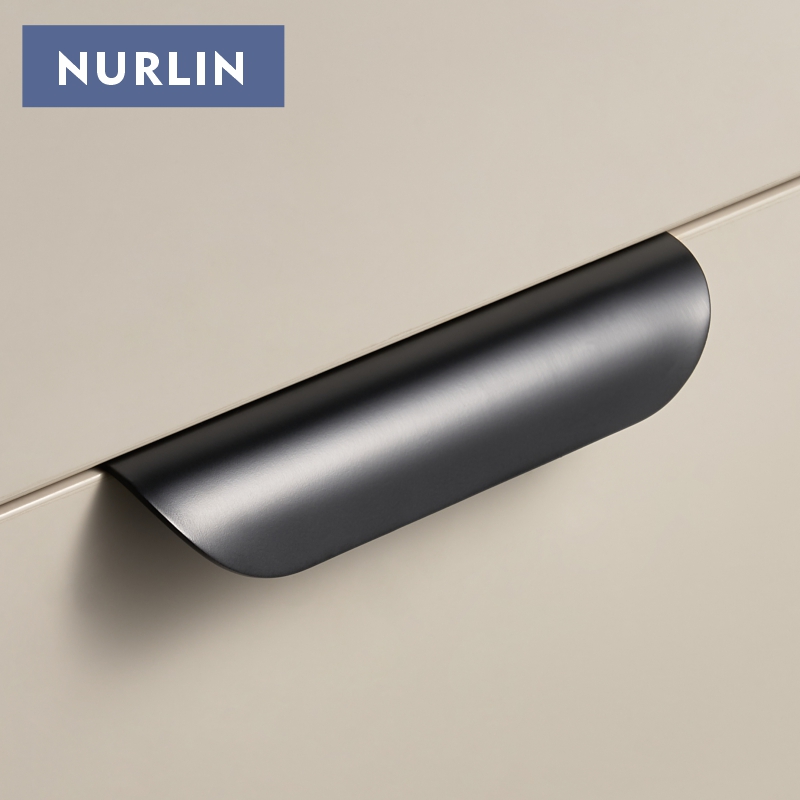 Curved Spring Bar - Nurlin Tirador de borde corto plegable
