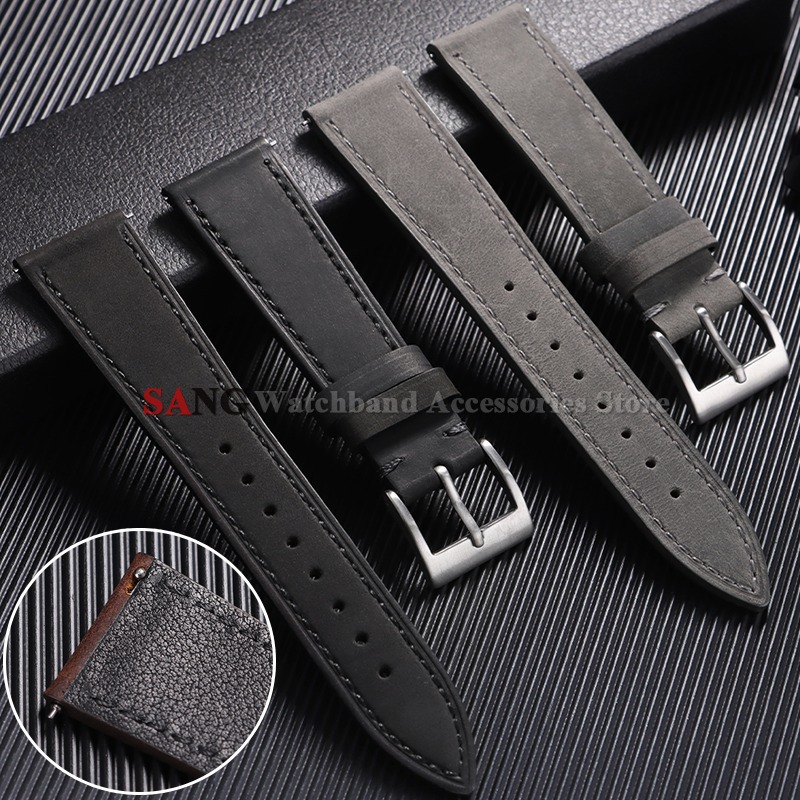 Suede Strap Watch - Correas de Liberación Rápida de 18mm