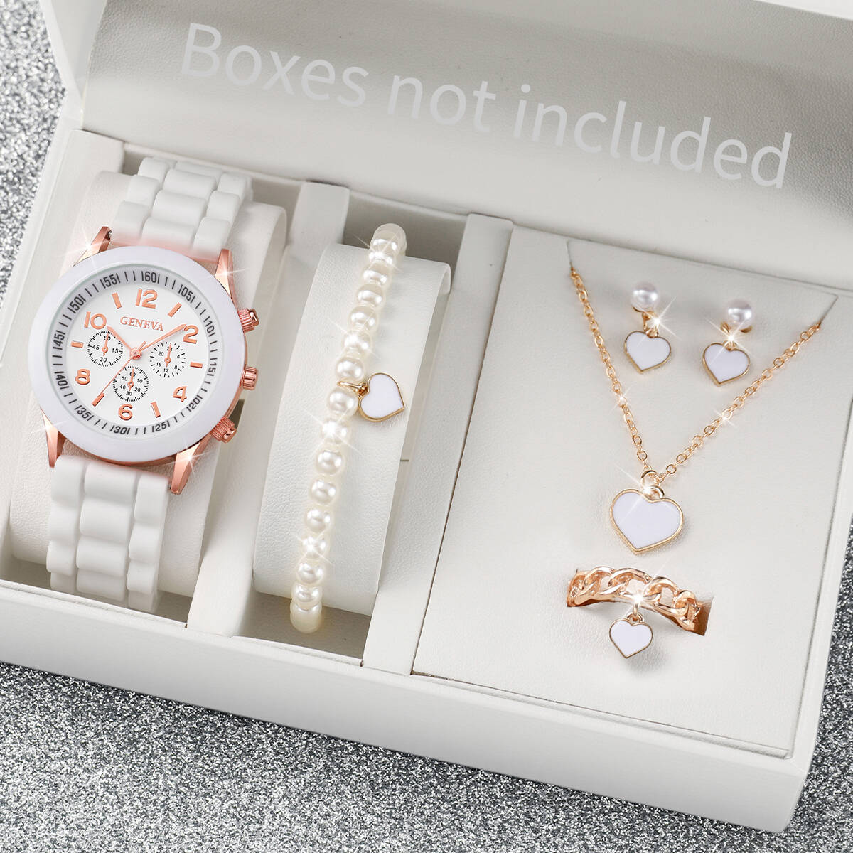 Silicone Band Women - Juego de relojes de moda para