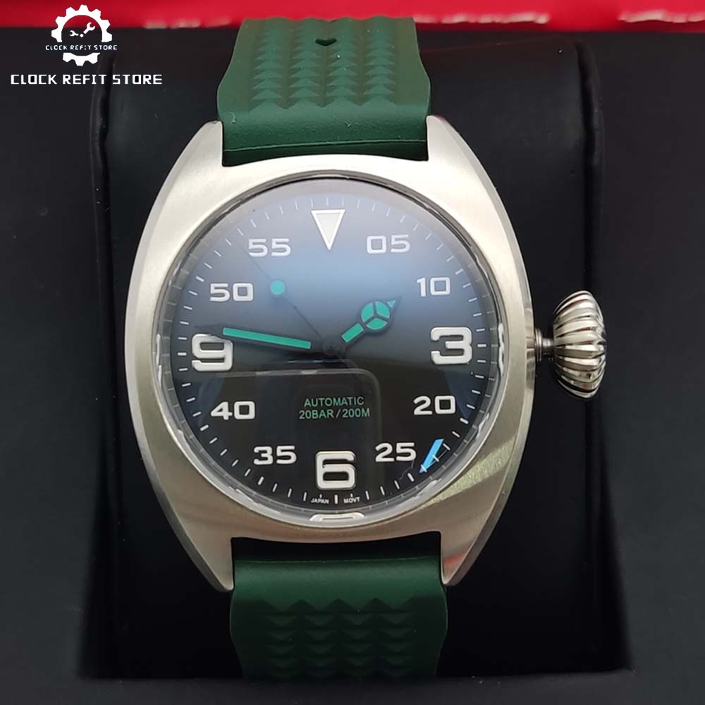 Rubber Strap Diver - Reloj de Moda de 36 mm