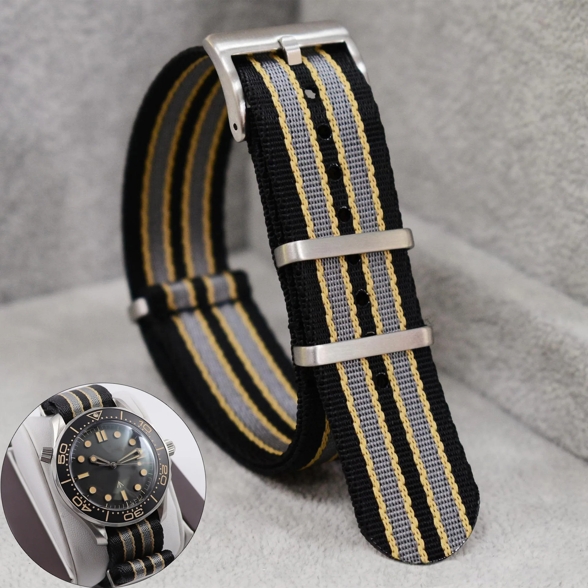 Nato Strap Nylon - Correa de nailon de 20mm para