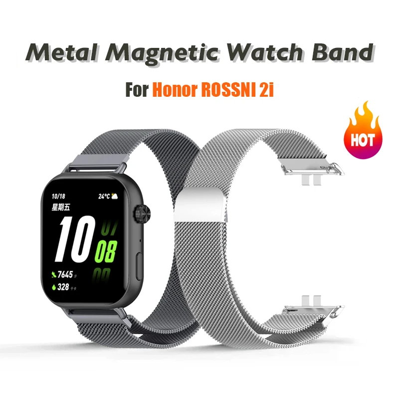 Mesh Strap Metal - Correa milanesa magnética de Metal de