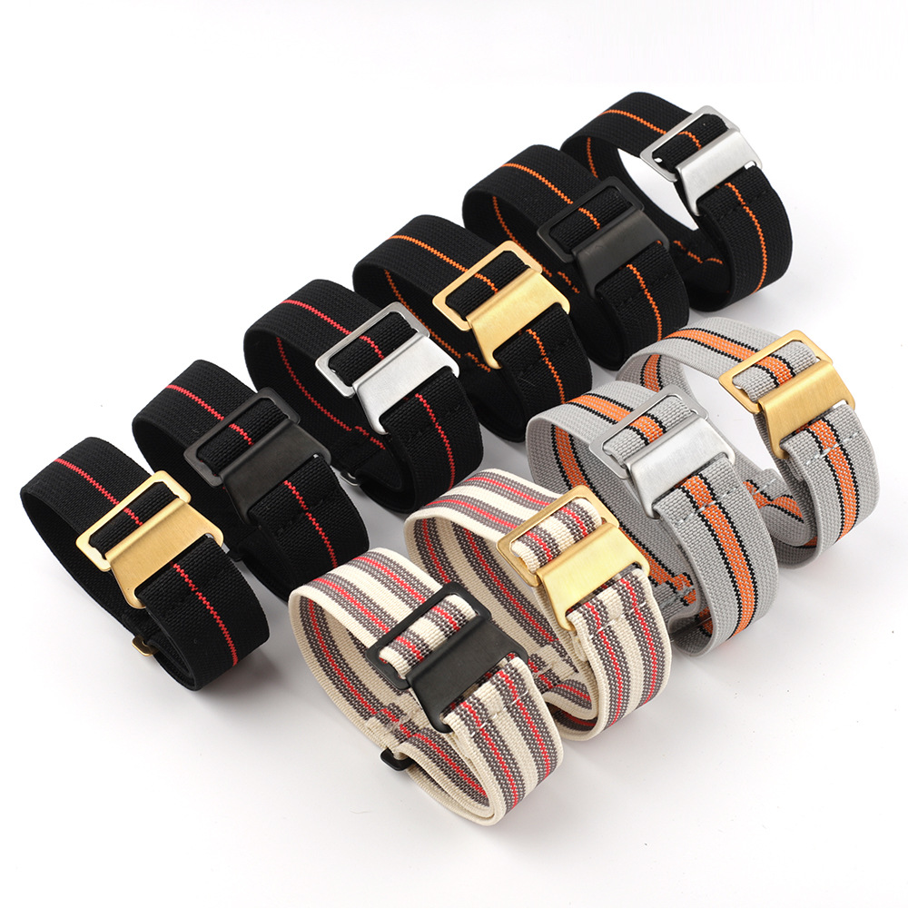 Parachute Strap Elastic - Correa de nailon para reloj de