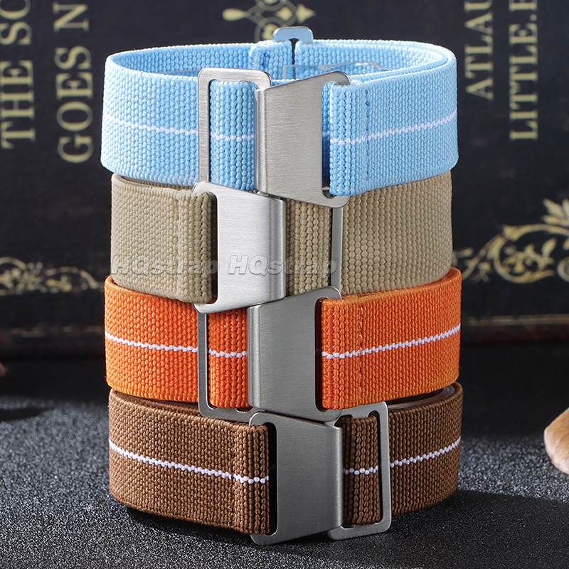 Correa de reloj de nailon elás - Parachute Strap Elastic reseña y precio