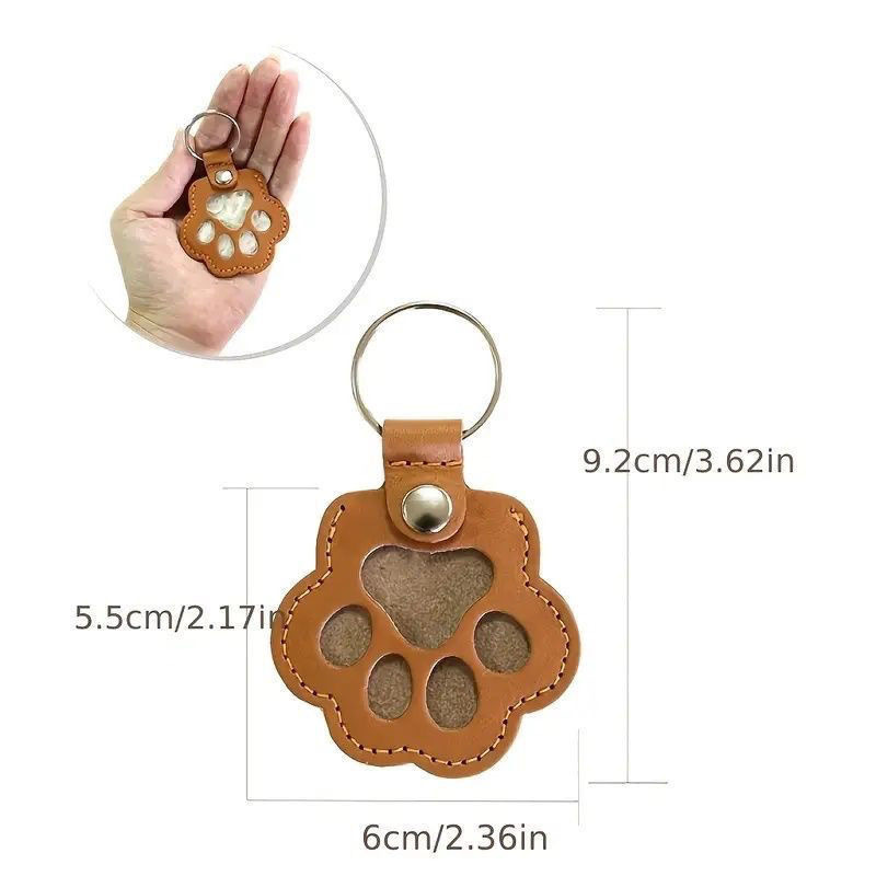 Llavero Recolector de Pelo de  - Leather Strap Quick Release reseña y precio