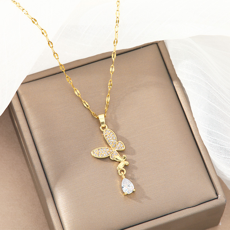 Collar de Acero de Titanio con - Butterfly Clasp Deployant reseña y precio