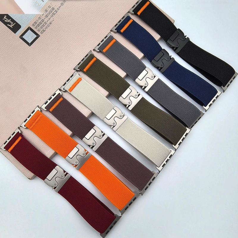 Correa de nailon para Apple Wa - Parachute Strap Elastic reseña y precio