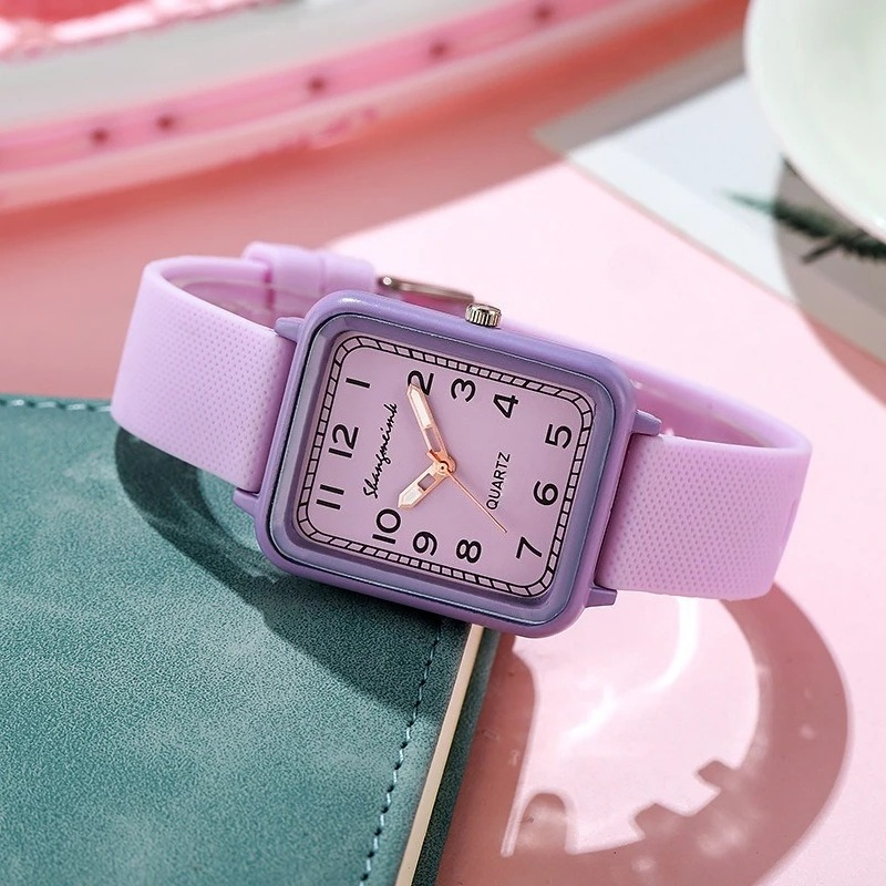 Reloj de cuarzo con esfera rec - Silicone Band Women reseña y precio