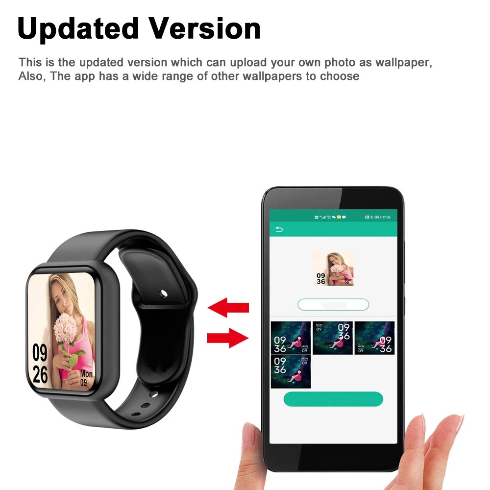 Reloj inteligente para hombres - Silicone Band Women reseña y precio