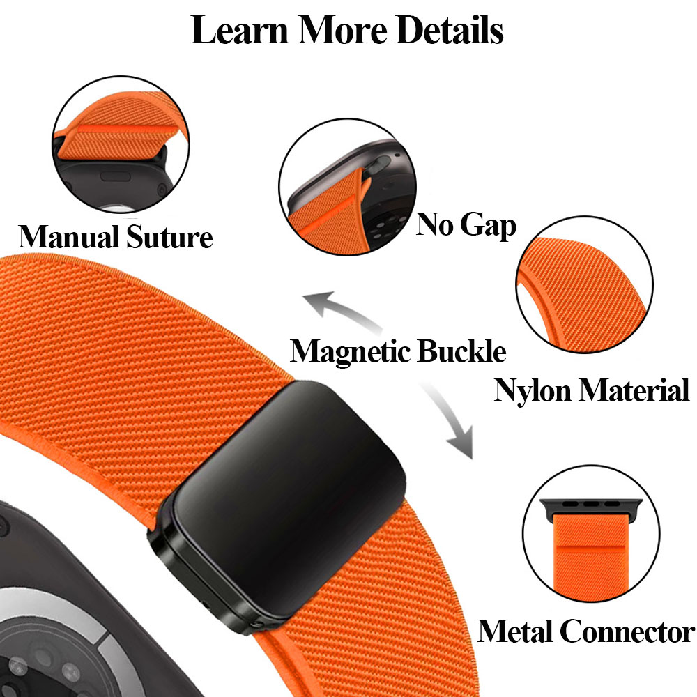 Correa de nailon para Apple Wa - Milanese Loop Magnetic reseña y precio