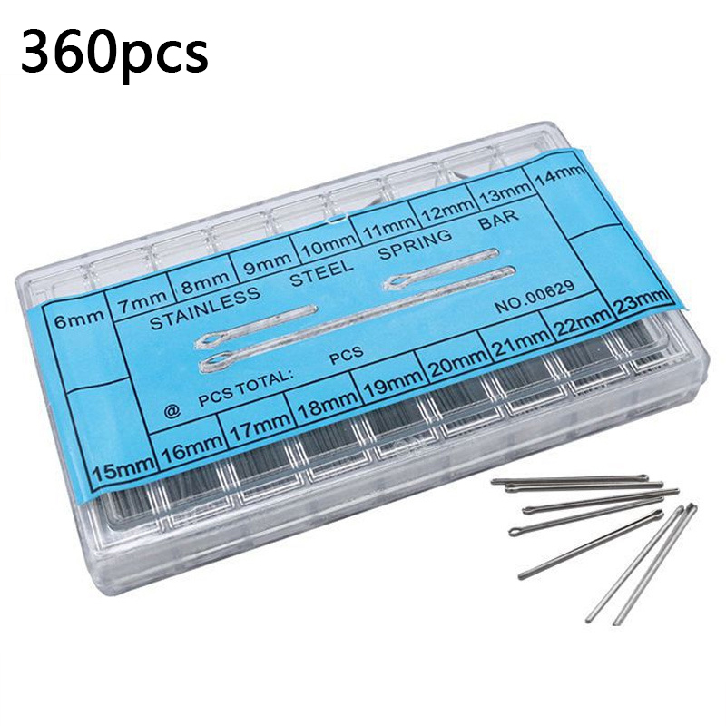 360 piezas de pasadores dividi - Spring Bar Tool Set reseña y precio