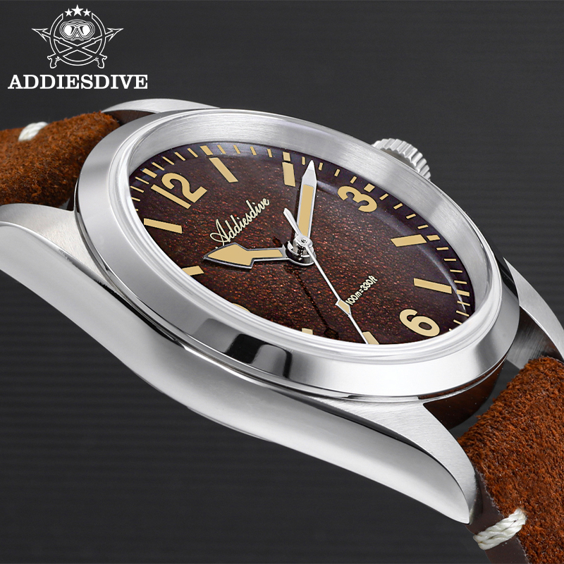ADDIESDIVE-relojes de pulsera  - Suede Strap Watch reseña y precio