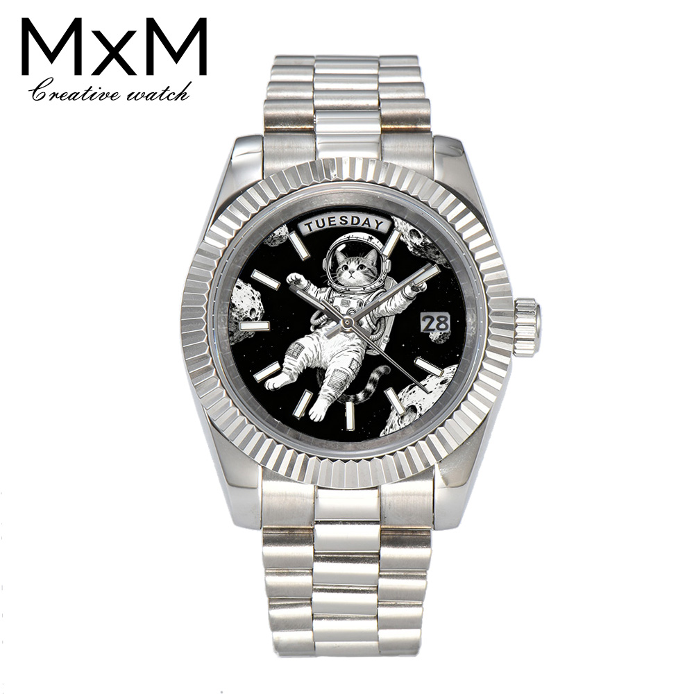 Reloj creativo para hombre 40m - Stainless Bracelet Diver reseña y precio
