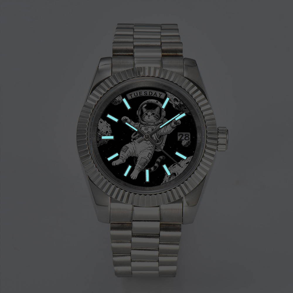Reloj creativo para hombre 40m - Stainless Bracelet Diver reseña y precio