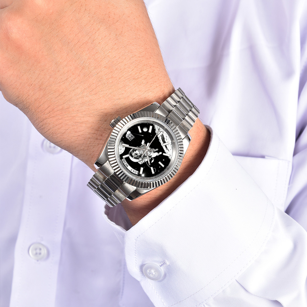 Reloj creativo para hombre 40m - Stainless Bracelet Diver reseña y precio