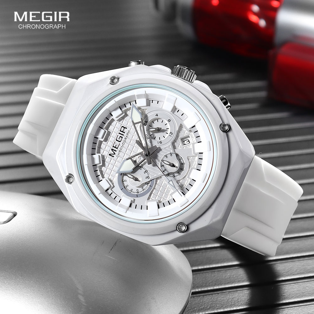 MEGIR nuevos relojes deportivo - Silicone Band Women reseña y precio