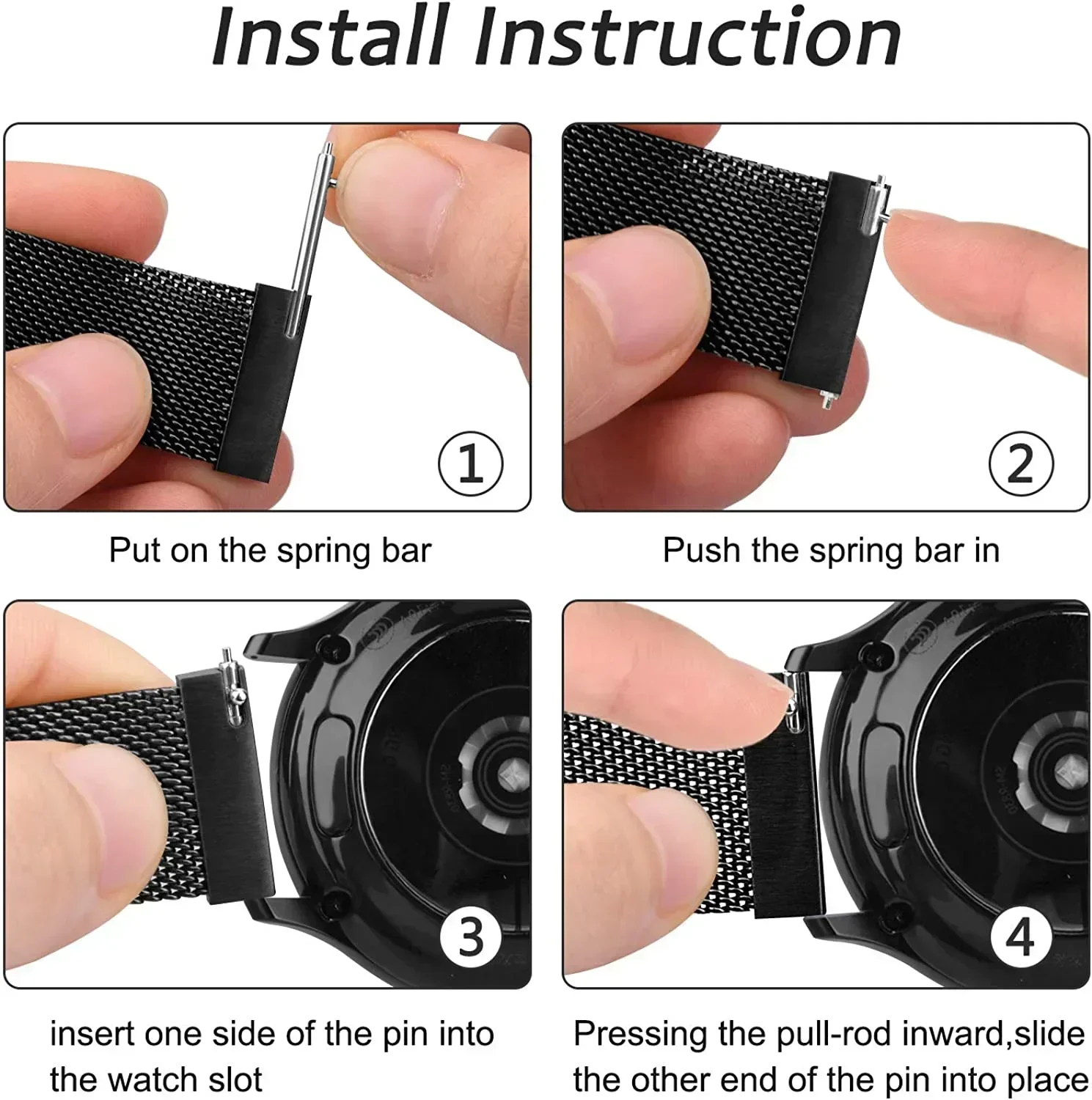 Correa milanesa para reloj CMF - Milanese Loop Magnetic reseña y precio