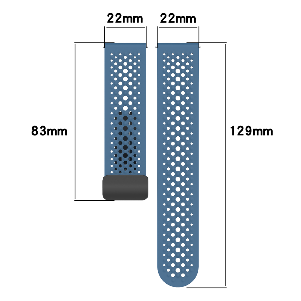 Correa de silicona de 22MM par - Silicone Watch Band 22Mm reseña y precio
