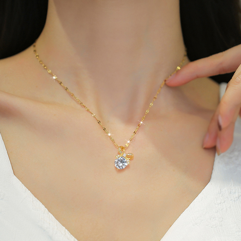 Collar de Gargantilla con Colg - Butterfly Clasp Deployant reseña y precio