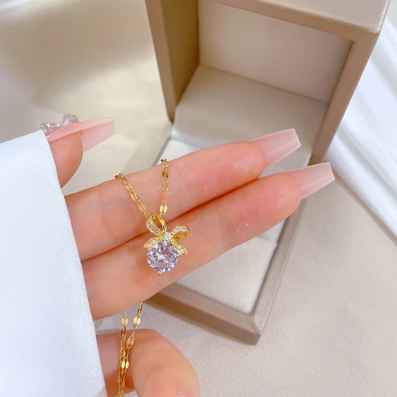 Collar de Gargantilla con Colg - Butterfly Clasp Deployant reseña y precio