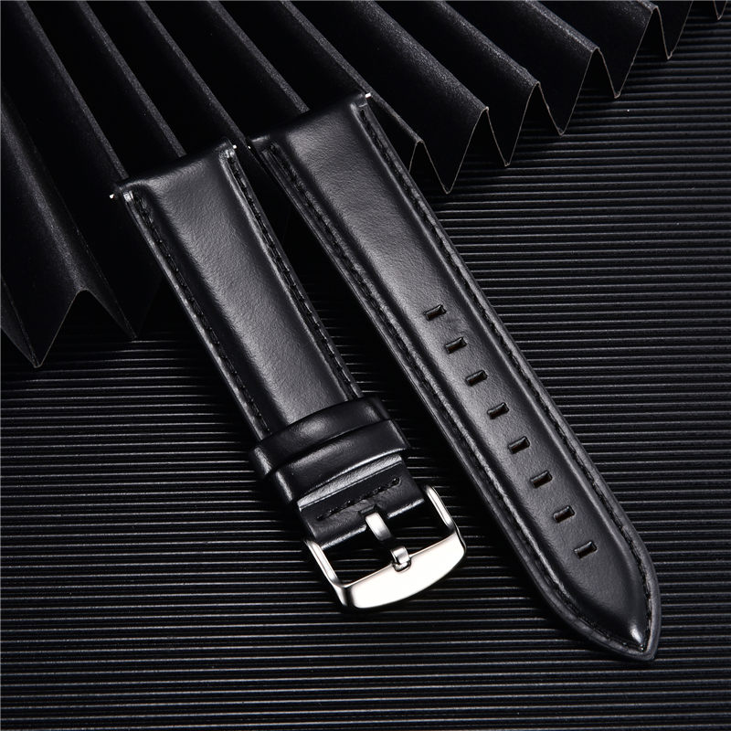 Correa de reloj de cuero genui - Leather Strap Quick Release reseña y precio