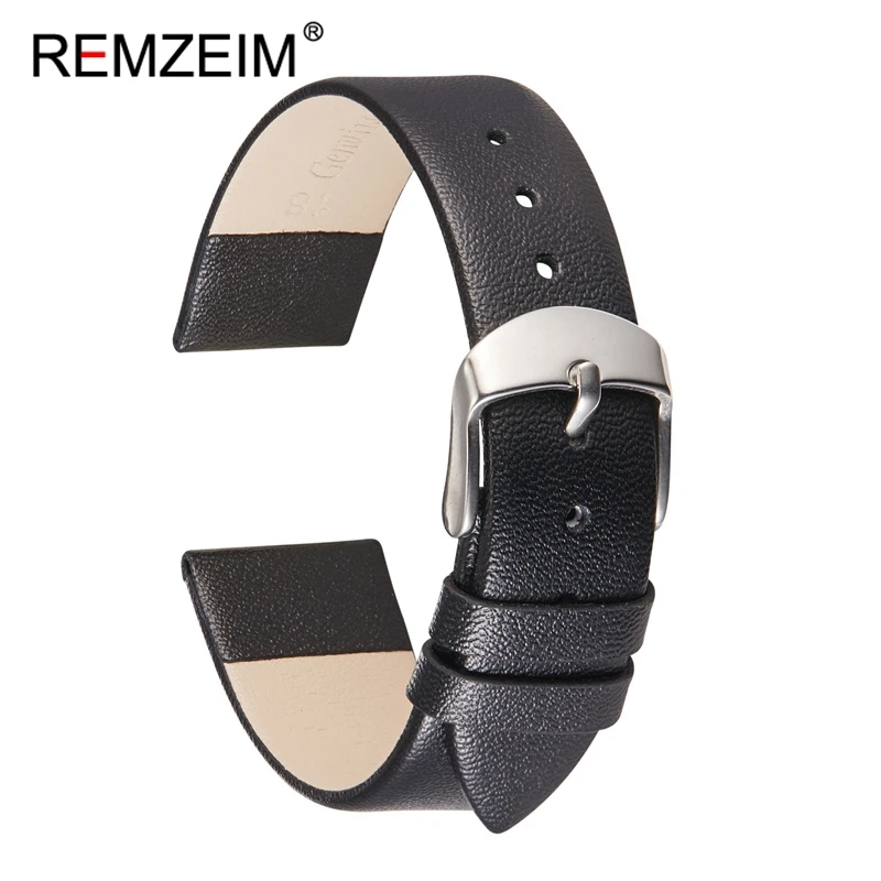 REMZEIM correas de reloj de pi - Suede Strap Watch reseña y precio