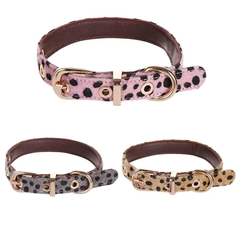Collar para perro pequeño con  - Leather Strap Quick Release reseña y precio