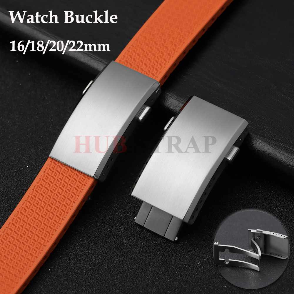 Hebilla Plegable de Acero Inox - Silicone Watch Band 22Mm reseña y precio