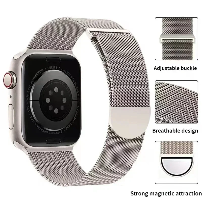 Correa de bucle magnético para - Milanese Loop Magnetic reseña y precio