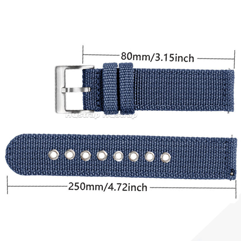 Correa de nailon de 18mm, 20mm - Nato Strap Nylon reseña y precio