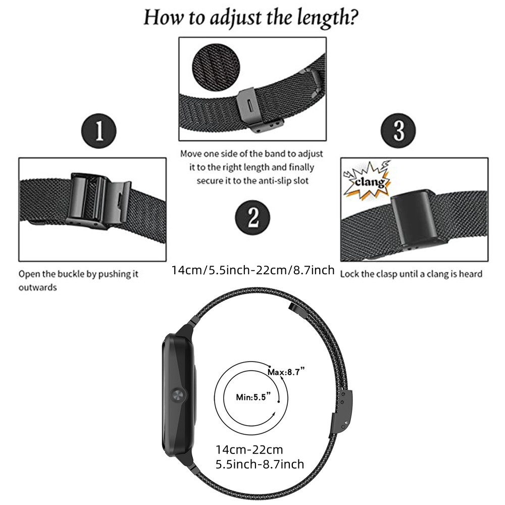 Bandas de metal para reloj OPP - Mesh Strap Metal reseña y precio