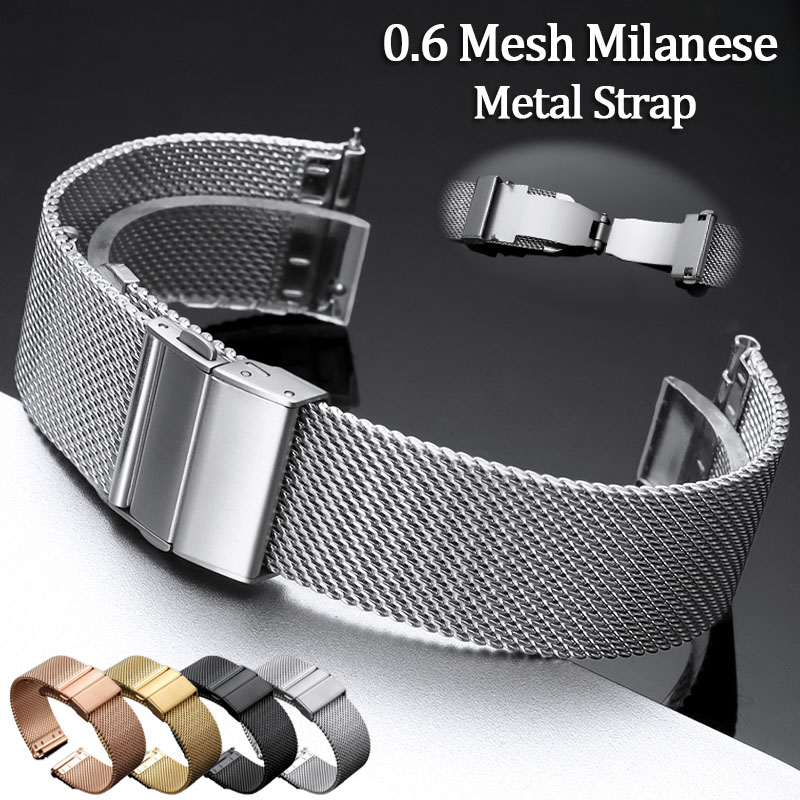 Correa de reloj de malla milan - Mesh Strap Metal reseña y precio