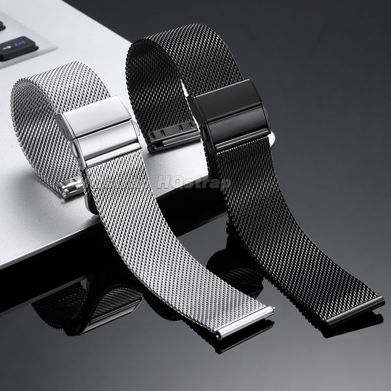 Correa de reloj de malla milan - Mesh Strap Metal reseña y precio