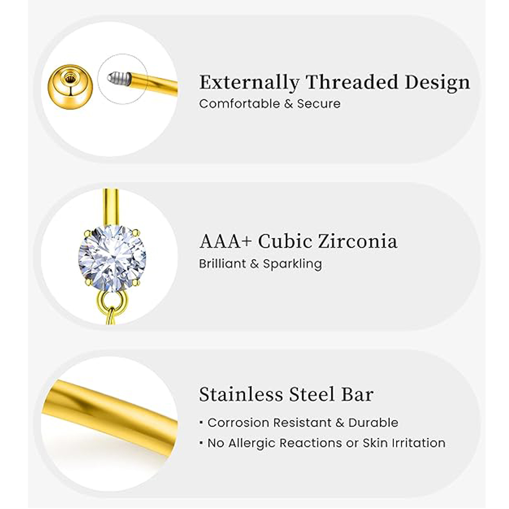 6 piezas/lote de anillos de om - Curved Spring Bar reseña y precio