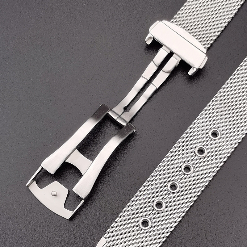 Correa de reloj milanesa de ma - Mesh Strap Metal reseña y precio