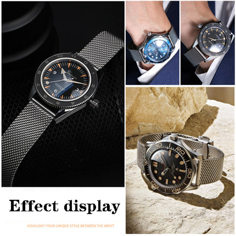 Correa de reloj milanesa de ma - Mesh Strap Metal reseña y precio