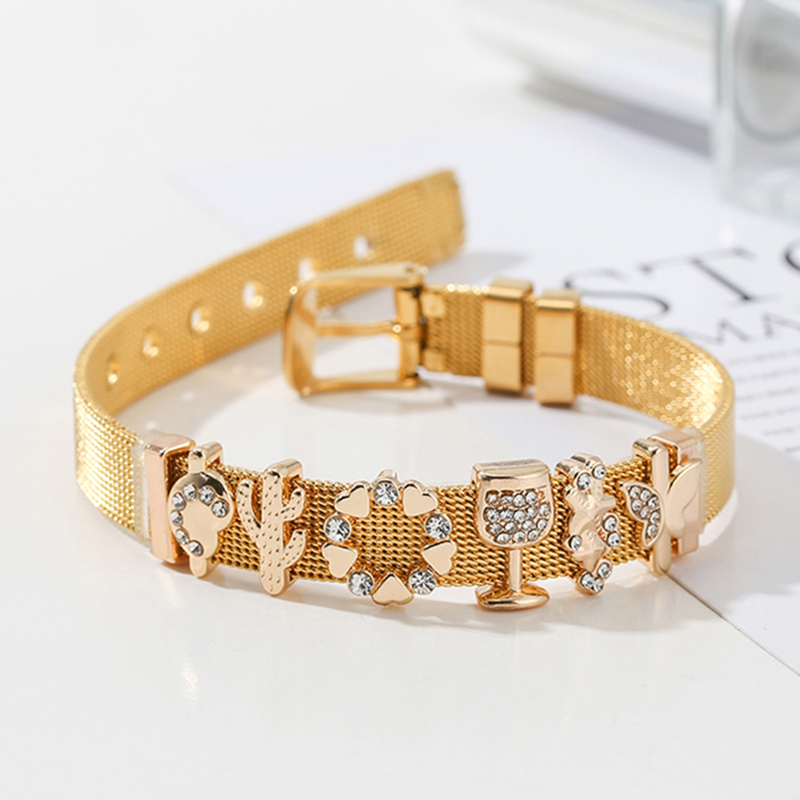 ¡Oferta! Abalorios deslizantes - Mesh Strap Metal reseña y precio