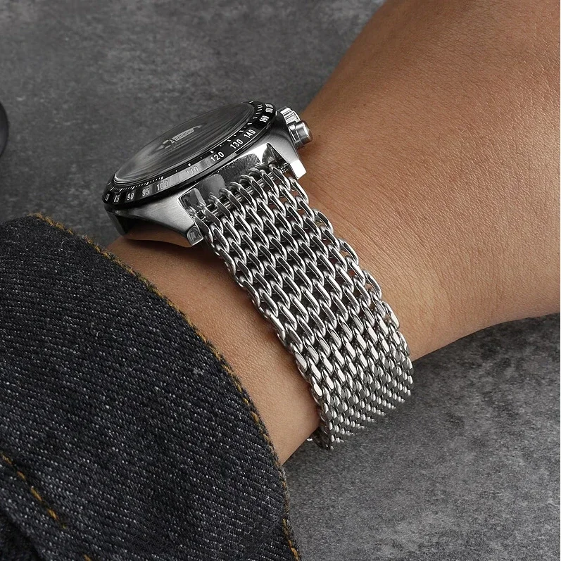 Seiko-correa de reloj de acero - Mesh Strap Metal reseña y precio