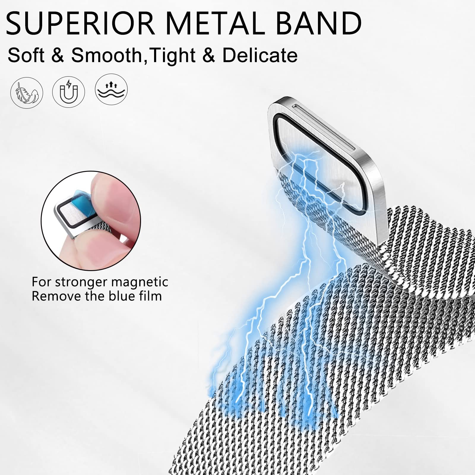 Milanese loop-pulsera magnétic - Milanese Loop Magnetic reseña y precio