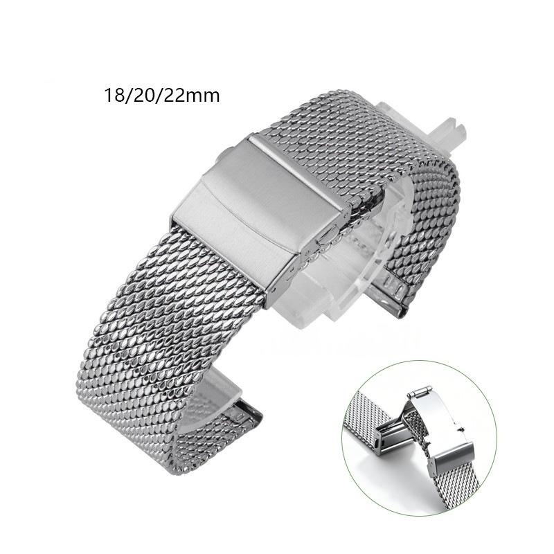 Correa de reloj de malla milan - Mesh Strap Metal reseña y precio