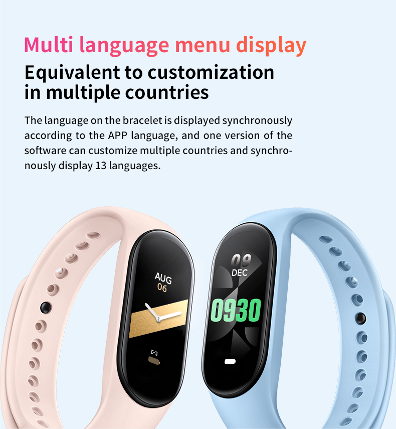 Reloj inteligente M8 para homb - Silicone Band Women reseña y precio